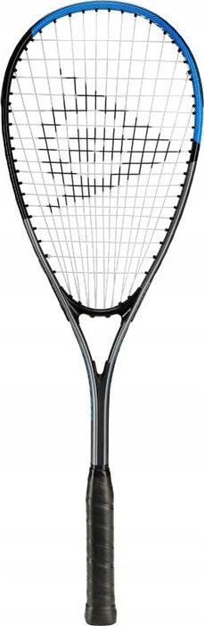 Raketë squash Dunlop Sonic Lite Ti, e lehtë, për fillestarë, e zezë me blu