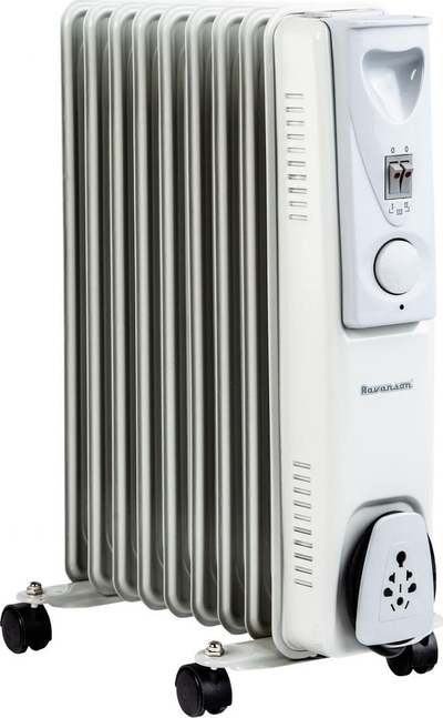 Ngrohës me vaj Ravanson, 2000 W, i bardhë