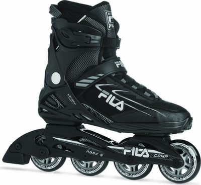 Patina rekreative Fila Legacy Comp 2023, rrota 80mm 82A, ABEC 5, nr 43, të zeza