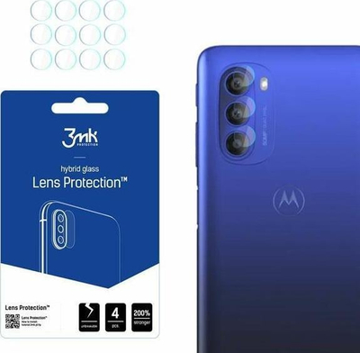 Mbrojtës kamere 3MK për Motorola Moto G51 5G, xham hibrid, shumë i hollë, i tejdukshëm