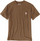 Bluzë pune Carhartt Workwear K87 me xhep, pambuk, XXL, kafe