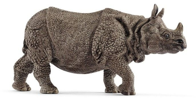 Figurë lodër Schleich Indian Rhinoceros Wild Life, plastikë, shumëngjyrëshe