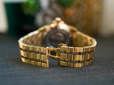 Orë dore për meshkuj Bulova Marine Star Automatic 98A273, e artë