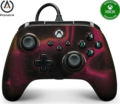 Kontroller PowerA XS Advantage Sparkle, me kabllo, shumëngjyrësh