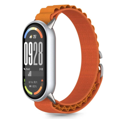 Rrip ore Tech-Protect Nylon Pro për Xiaomi Smart Band 8 9 10 NFC, najlon, portokalli