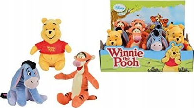 Lodër pelushi Simba Eeyore, 61 cm, personazh Winnie the Pooh, blu