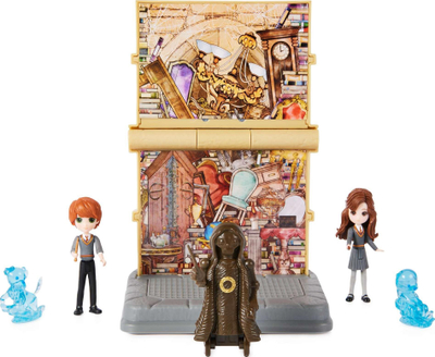 Set lodrash Wizarding World Harry Potter Magical Minis Room of Requirement, figura 8 cm, me plot aksesore, me plot ngjyra