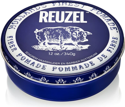 Pomadë flokësh Reuzel Fiber Pomade, fiksim i fortë, 340g