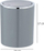 Kosh plehrash Wenko Inca Grey Top, 2L, kapak me lëkundje, gri