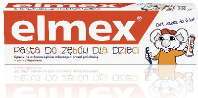 Pastë dhëmbësh për fëmijë Elmex, 50 ml
