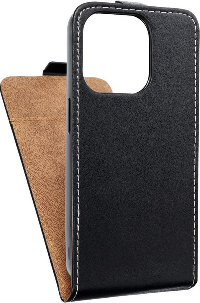 Këllëf telefoni 3mk Slim Flexi Fresh, për iPhone 15 Pro, flip, i zi