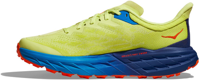 Планинарски патики Hoka Speedgoat 5 Mesh, за мажи, Vibram Megagrip, портокалова боја