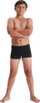 Шорцеви за пливање Speedo Eco Endurance Plus Aqua Junior, за момчиња, црни