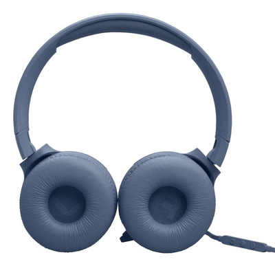 Kufje JBL Tune 520C, me kabllo USB C, High Resolution Audio, blu