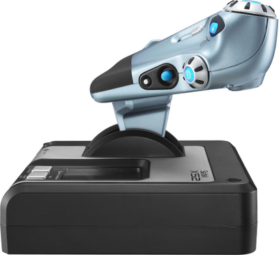 Levë Logitech G Saitek X52, për sistem të kontrollit të fluturimit USB (945-000006)