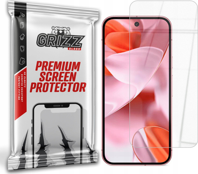 Xham mbrojtës GrizzGlass HybridGlass për Google Pixel 9, hibrid, shumë i kthjellët