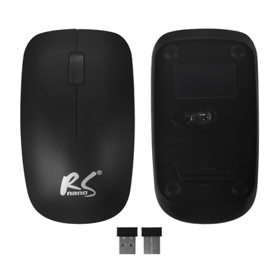 Сет тастатура и глушец NanoRS RS580, безжичен 2.4 GHz, 1200 DPI, црн