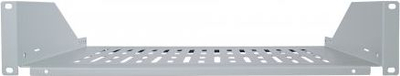 Raft kabineti Intellinet 19" Cantilever Shelf, 2U, thellësi 350mm, kapacitet 15kg, gri