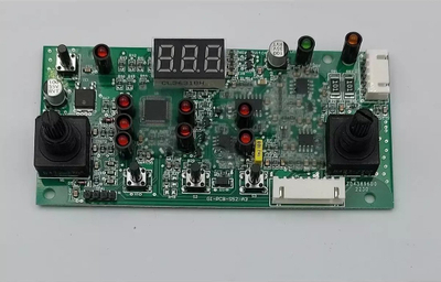 Pllakë kontrolli Dedra GI PCB S52 A3, ekran numerik, me butona dhe rrotullues, jeshile