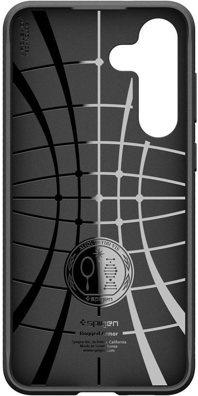 Mbulesë telefoni Spigen Rugged Armor Samsung Galaxy S25 FE, silikon, e zezë