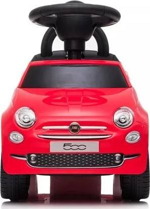 Makinë lodër shtytëse Fiat 500 plastike për kalamaj, e kuqe