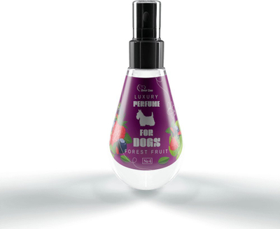 Parfum luksoz për qen Over Zoo, aroma fruta pylli, 150ml