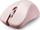 Mouse wireless Perixx PERIMICE-621, optik 1600dpi, 2.4 GHz, roz, i qetë