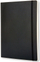Fletore Moleskine Classic XL, 19x25 cm, me vija, e zezë