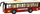 Lodër autobus Leantoys Red City, me bateri, shkallë 1:16, i kuq