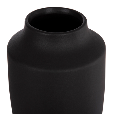 Dekor tavoline qeramike Galad Φ16x32Hcm (HM4588.02), zezë