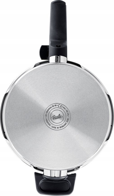 Tenxhere me presion Fissler Vitaquick Premium, 4.8 qt, çelik inox, ngjyrë argjendi