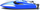 Varkë garuese me telekomandë Amewi Speedboat 7012 Mono, elektrike, 2.4 GHz, blu