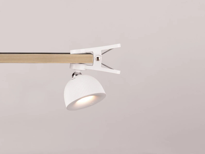 Llampë tavoline Reality Leuchten Maxima, LED, 41 cm, e bardhë
