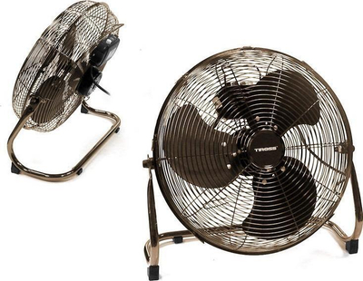 Ventilator dyshemeje Tiross TS-957, 65W, 3 shpejtësi, ngjyrë e zezë