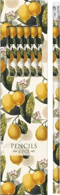 Set lapsash zbukurues Skona Ting Lemons, 6 copë, me limona, shumëngjyrësh