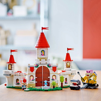 Set LEGO Super Mario 71435, Përleshja me Roy te Kalaja e Peach-it, 7+, shumngjyrësh