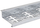 Panel vertikal për menaxhim kabllosh Triton RAX-VP-V42-X2, 42U, për kabinete 19", metalik