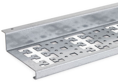 Panel vertikal për menaxhim kabllosh Triton RAX-VP-V42-X2, 42U, për kabinete 19", metalik
