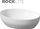 Lavaman mbi banak Cersanit Larga Ellipse K677-017, 50x38 cm, i bardhë mat