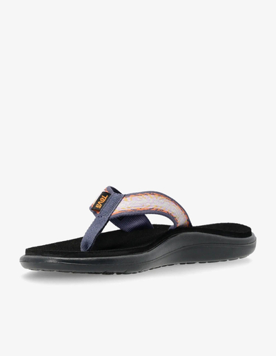 Sandale për femra Teva Voya Flip, tekstil, Archive Topo Lupine
