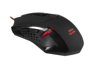 Set tastierë dhe maus gaming Tacens MCP1, 2800 DPI, e zezë/e kuqe