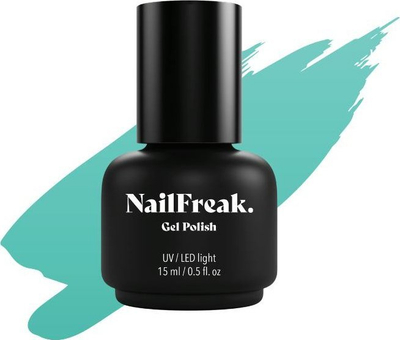 Llak xheli për thonj NailFreak Minty Fresh, 15ml, mente