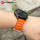 Rrip ore inteligjente Forcell F-Design FS05, 20mm, që shkon me Samsung Watch, portokalli
