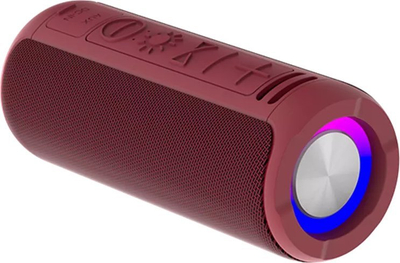 Altoparlant Bluetooth Denver BTV-213, portativ, 3 orë bateri, i kuq bordo