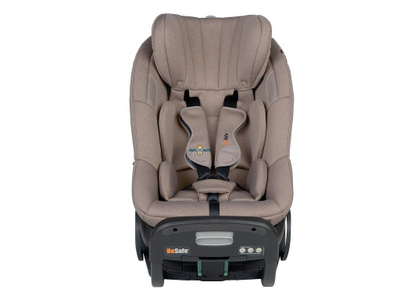 Ulëse auto BeSafe Stretch2, 61-125 cm, montim me rrip, bezhë Dark Sand
