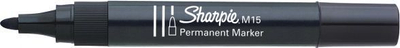 Sharpie M15 Перманентен Маркер со Куршум Врв, Црн