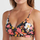Set bikini për goca O'Neill Wave Skye, prerje klasike, me lule, i zi