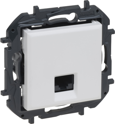 Prizë rrjeti Nils NILS-1XRJ45, RJ45 Cat 5e UTP, një port, e bardhë