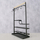 Raft muri Boltze Home Agneta, 43.5cm, hekur, i zi