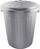 Kosh plehrash OKT Supermax, 50L, plastikë, gri